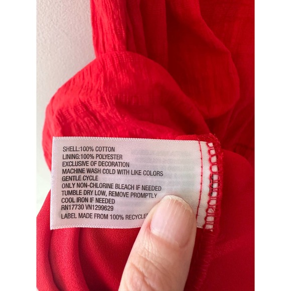 Knox Rose Red Embroidered Mini Dress - Picture 7 of 7